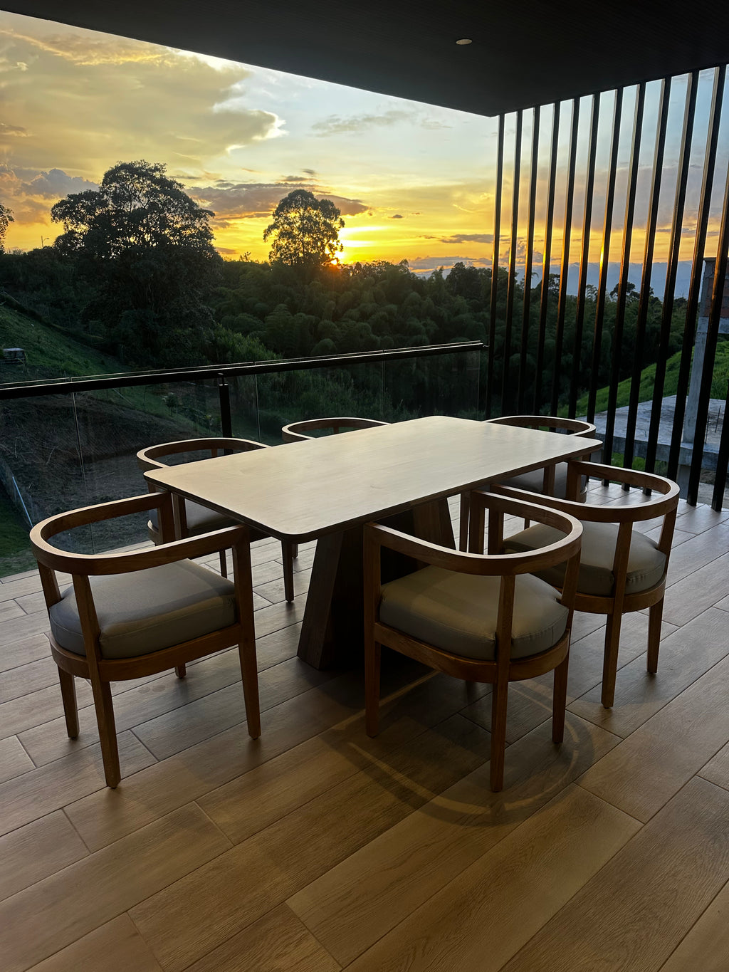 Comedor semi exterior Oslo