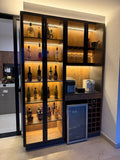 Licorera libre con vitral lateral