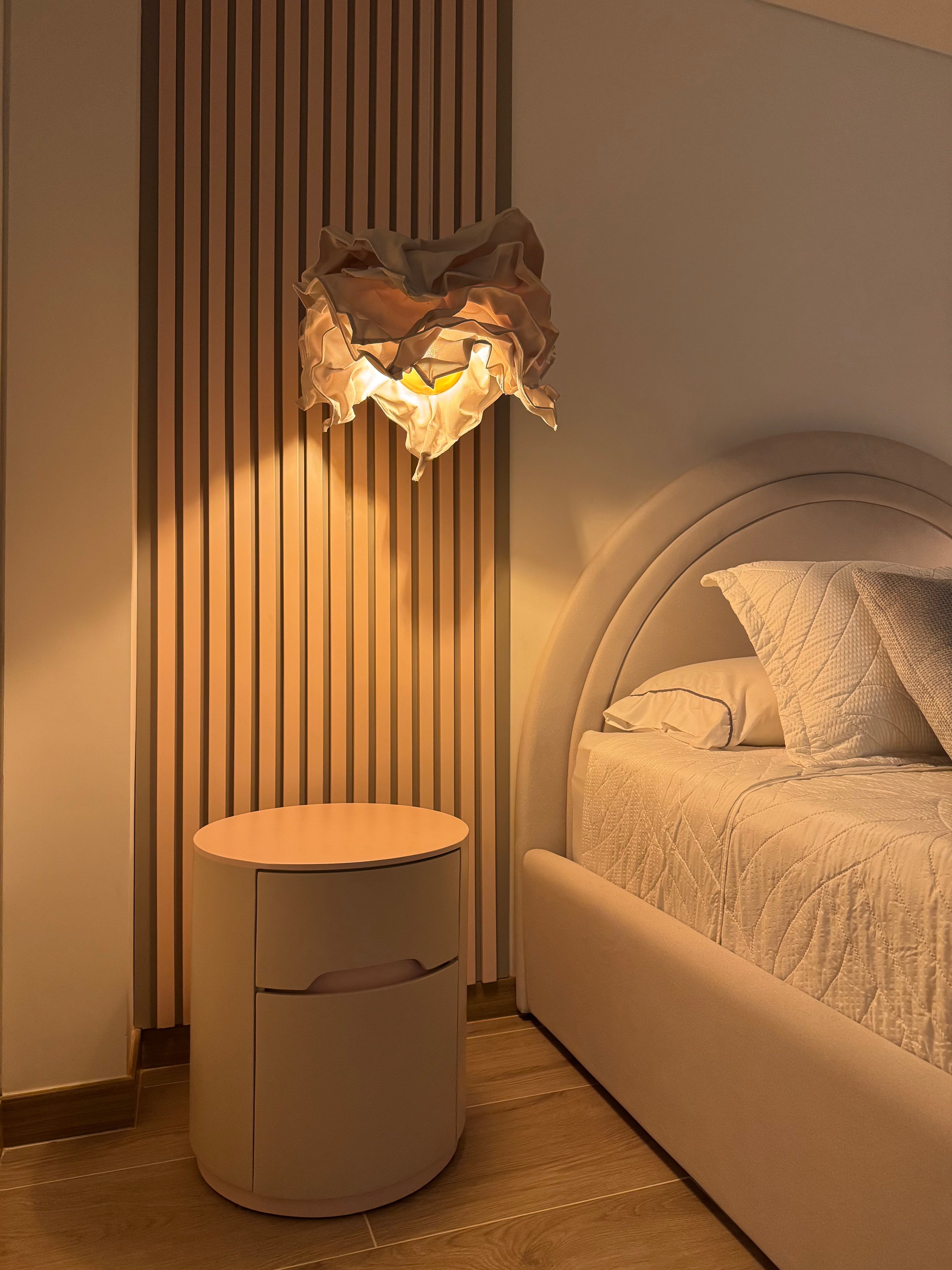 Juego de alcoba celeste